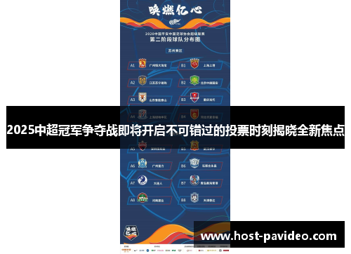 2025中超冠军争夺战即将开启不可错过的投票时刻揭晓全新焦点